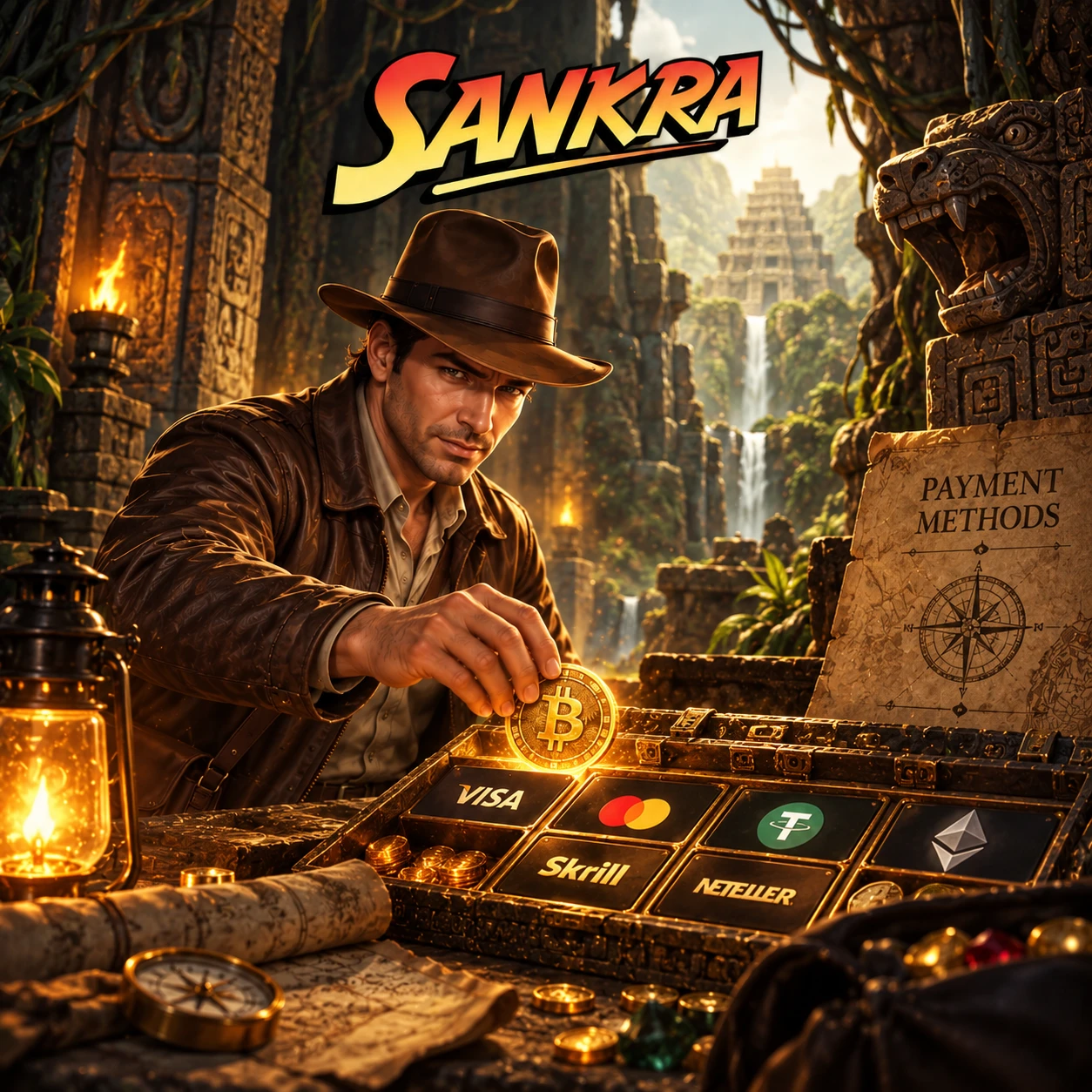 Metody płatności Sankra Casino